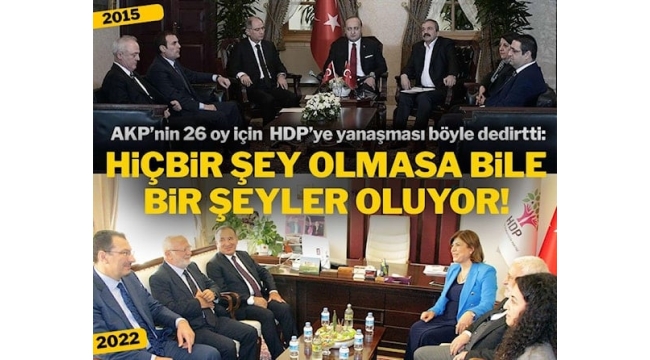 AKP’li vekil: 'Anayasa değişikliği için HDP’ye ihtiyacımız var’