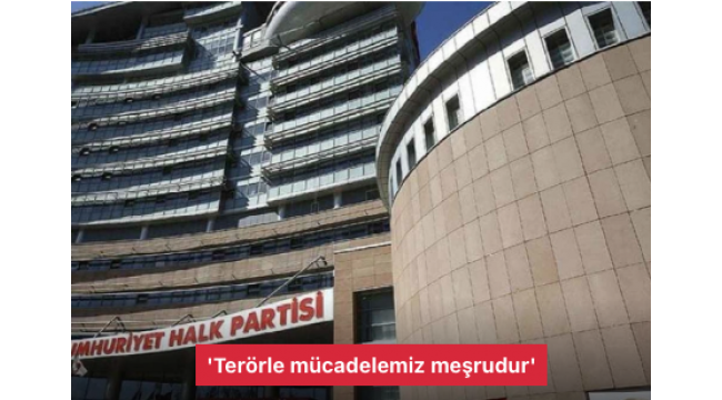 CHPden Suriyeye olası kara harekatına destek: