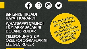 Telefon dolandırıcılarına dikkat! Bilgilerinizi çaldırıp mağdur olmayın