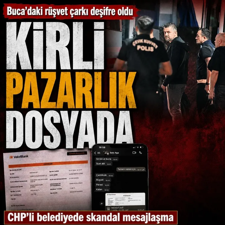 Buca Belediyesi'ne yolsuzluk soruşturmasında yeni detaylar! WhatsApp'taki kirli pazarlık dosyada