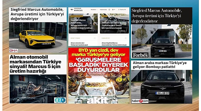 Medyamız olmayan otomobil devini Türkiye’ye getirdi.. Hayırlı İşler