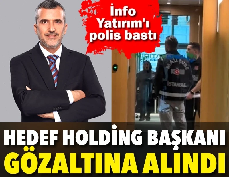 Borsadaki fon krizinde yeni gelişme. Hedef Holding Başkanı Namık Kemal Gökalp gözaltında