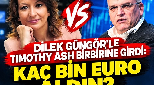 Dilek Güngör'le Timothy Ash birbirine girdi: Kaç bin euro aldın?