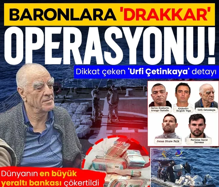 Dünyanın en büyük yeraltı bankası çökertildi! Baronlara 'Drakkar' operasyonu!