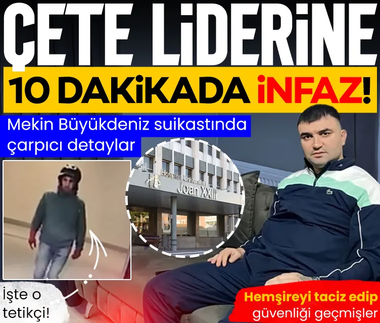 10 Kardeşler Suç Örgütü lideri Mekin Büyükdeniz hastane odasında infaz edildi!